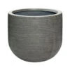 Cody Ridged Plant Pot - Dark Grey -Hortology Plants Shop 6FSTRIGD2