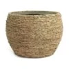 Abby Plant Pot - Straw Grass -Hortology Plants Shop Abby Plant Pot Straw Grass 30cm