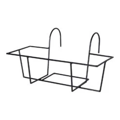 Amy Artstone Balcony Planter Holder - Black 11 Amy Artstone Balcony Planter Holder - Black -Hortology Plants Shop Amy Artstone Balcony Planter Holder Black 38x26x21cm