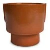 Aries Handles Plant Pot - Bright Rust 2 Aries Handles Plant Pot - Bright Rust -Hortology Plants Shop Aries Handles Plant Pot Bright Rust 19x20cm 1