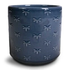 Arley Plant Pot - Blue Dragonfly -Hortology Plants Shop Arley Plant Pot Blue Dragonfly 17x17.5cm 11cdc936 2302 4741 8c01 da0e55d32338