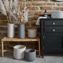 Aurora Terrazzo Handle Plant Pot - Slate 12 Aurora Terrazzo Handle Plant Pot - Slate -Hortology Plants Shop Aurora Terrazzo Handle Plant Pot Oat 19 x 17cm 8aabfaff 41a1 4f4b 99ad 52b404757012