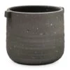 Aurora Terrazzo Handle Plant Pot - Slate 1 Aurora Terrazzo Handle Plant Pot - Slate -Hortology Plants Shop Aurora Terrazzo Handle Plant Pot Slate 22 x 21cm