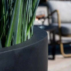 Ben Natural Planter - Black 11 Ben Natural Planter - Black -Hortology Plants Shop Ben Natural Planter Black 2