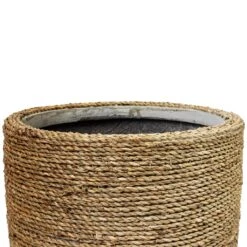 Ben Plant Pot - Straw Grass -Hortology Plants Shop Ben Plant Pot Straw Grass DETAILS