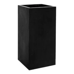 Bouvy Natural Planter - Black -Hortology Plants Shop Bouvy Natural Planter Black 50x50x100cm