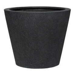 Bucket Granite Planter - Midnight Black