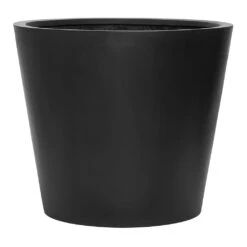 Bucket Natural Planter - Black -Hortology Plants Shop Bucket Natural Planter Black 68x60cm