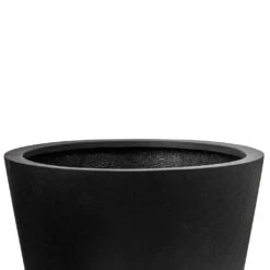 Bucket Natural Planter - Black -Hortology Plants Shop Bucket Natural Planter Black DETAILS