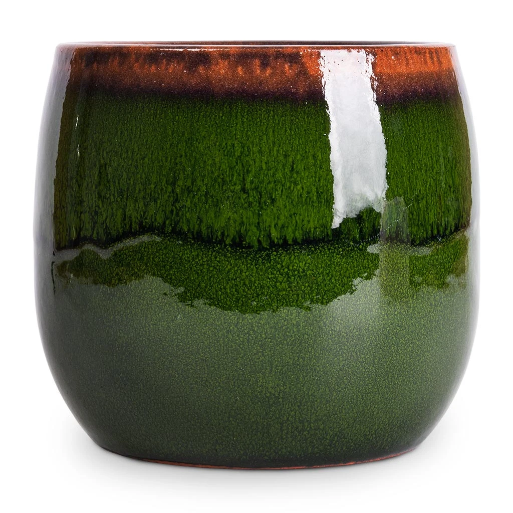 Charlotte Plant Pot - Green 6 Charlotte Plant Pot - Green - Image 4