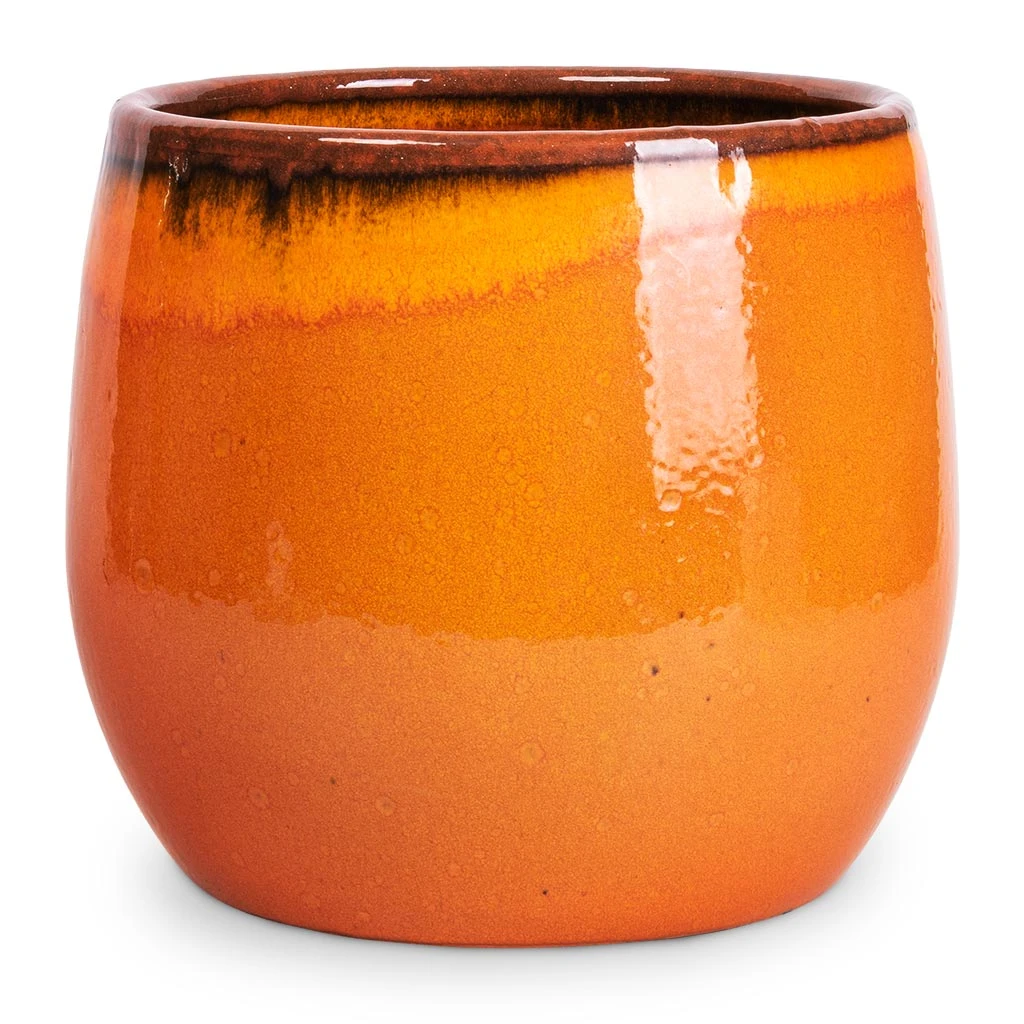 Charlotte Plant Pot - Orange 16 Charlotte Plant Pot - Orange - Image 14