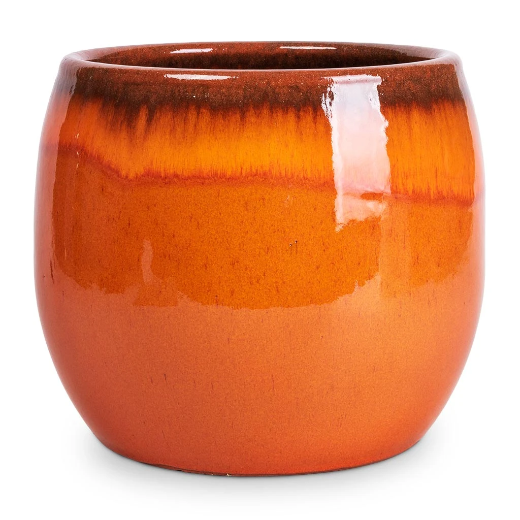 Charlotte Plant Pot - Orange 22 Charlotte Plant Pot - Orange - Image 20