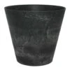 Claire Artstone Plant Pot - Black 1 Claire Artstone Plant Pot - Black -Hortology Plants Shop Claire Artstone Plant Pot Black Medium Large