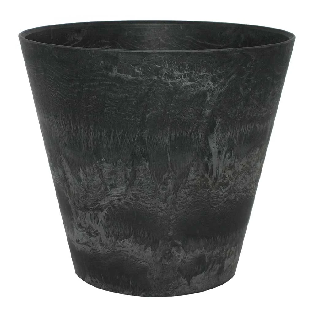 Claire Artstone Plant Pot - Black 3 Claire Artstone Plant Pot - Black