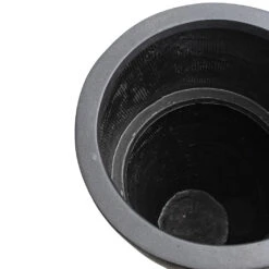 Dax Natural Tall Planter - Black 13 Dax Natural Tall Planter - Black -Hortology Plants Shop Dax Natural Tall Planter Black DETAILS 4