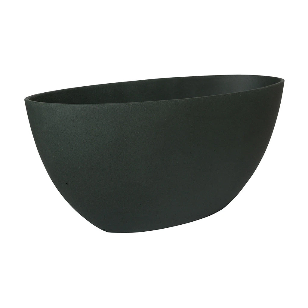 Dorant Refined Oval Plant Bowl - Pine Green 3 Dorant Refined Oval Plant Bowl - Pine Green