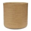 Dune Cylinder Planter - Almond 1 Dune Cylinder Planter - Almond -Hortology Plants Shop Dune Cylinder Planter Almond 38x37cm
