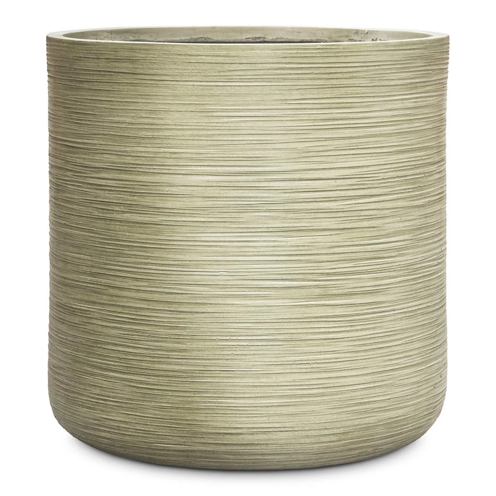 Dune Cylinder Planter - Pistachio 6 Dune Cylinder Planter - Pistachio - Image 4