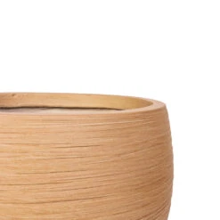 Dune Globe Planter - Almond 13 Dune Globe Planter - Almond -Hortology Plants Shop Dune Globe Planter Almond DETAIL 2