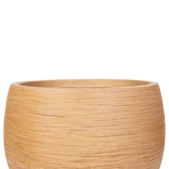 Dune Globe Planter - Almond 12 Dune Globe Planter - Almond -Hortology Plants Shop Dune Globe Planter Almond DETAIL