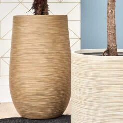 Dune Partner Planter - Almond -Hortology Plants Shop Dune Partner Planter Almond Lifestyle