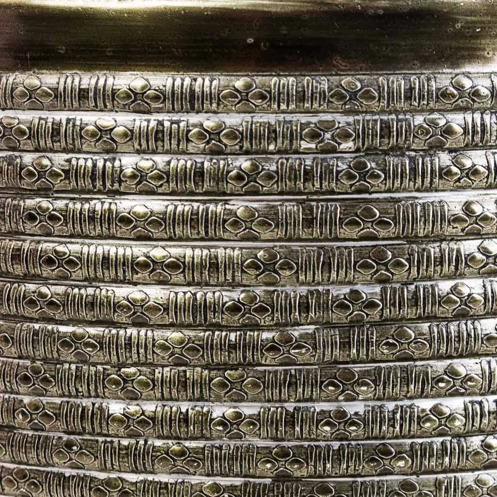 Elise Metal Plant Pot - Green 12 Elise Metal Plant Pot - Green - Image 10