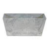 Ella Artstone Balcony Trough Planter - Grey
