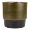 Erik Plant Pot - Dark Olive 1 Erik Plant Pot - Dark Olive -Hortology Plants Shop Erik Plant Pot Olive 26x23cm