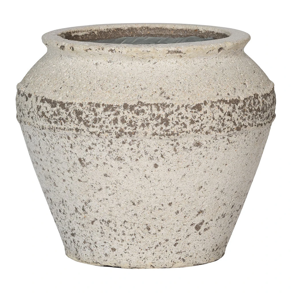 Eros Mediterranean Planter - Chalk White 3 Eros Mediterranean Planter - Chalk White