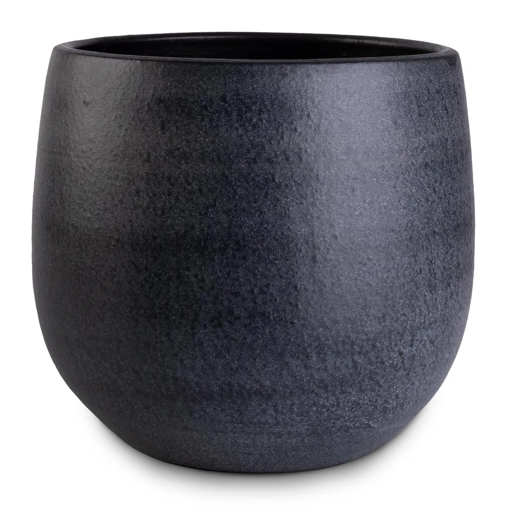 Esra Plant Pot - Graphite 3 Esra Plant Pot - Graphite