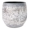 Evi Plant Pot - Antique Silver