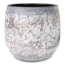 Evi Plant Pot - Antique Silver