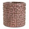 Fiene Plant Pot - Pink -Hortology Plants Shop Fiene Plant Pot Pink 14x14cm