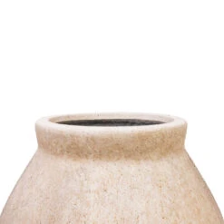 Fleuri Mineral Tall Planter - Travertine 11 Fleuri Mineral Tall Planter - Travertine -Hortology Plants Shop Fleuri Mineral Tall Planter Travertine DETAILS