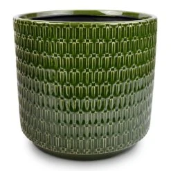 Flor Plant Pot - Green 23 Flor Plant Pot - Green -Hortology Plants Shop Flor Plant Pot Green 21x19cm
