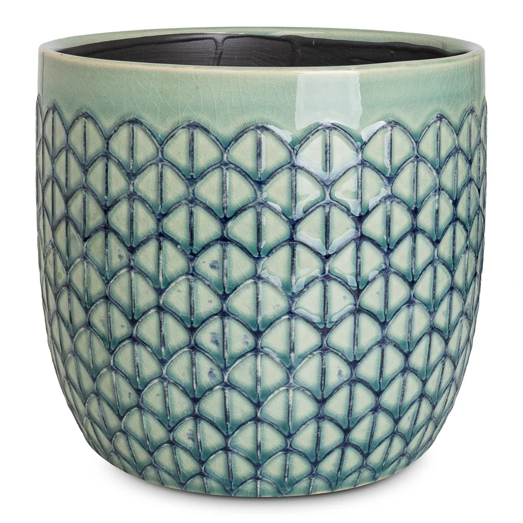 Geo Plant Pot - Jade Green 10 Geo Plant Pot - Jade Green - Image 8
