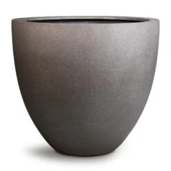 Grigio Egg Pot Planter - Natural Concrete 26 Grigio Egg Pot Planter - Natural Concrete -Hortology Plants Shop Grigio Egg Pot Plant Pot Natural Concrete 60x54cm