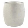 Grigio Modern Planter - Antique White Concrete -Hortology Plants Shop Grigio Modern Planter Antique White Concrete 34x34cm