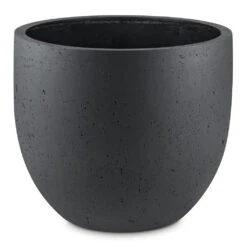Grigio New Egg Pot Planter - Anthracite Concrete -Hortology Plants Shop Grigio New Egg Pot Planter Anthracite Concrete 94x80cm