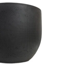 Grigio New Egg Pot Planter - Anthracite Concrete -Hortology Plants Shop Grigio New Egg Pot Planter Anthracite Concrete DETAIL 4