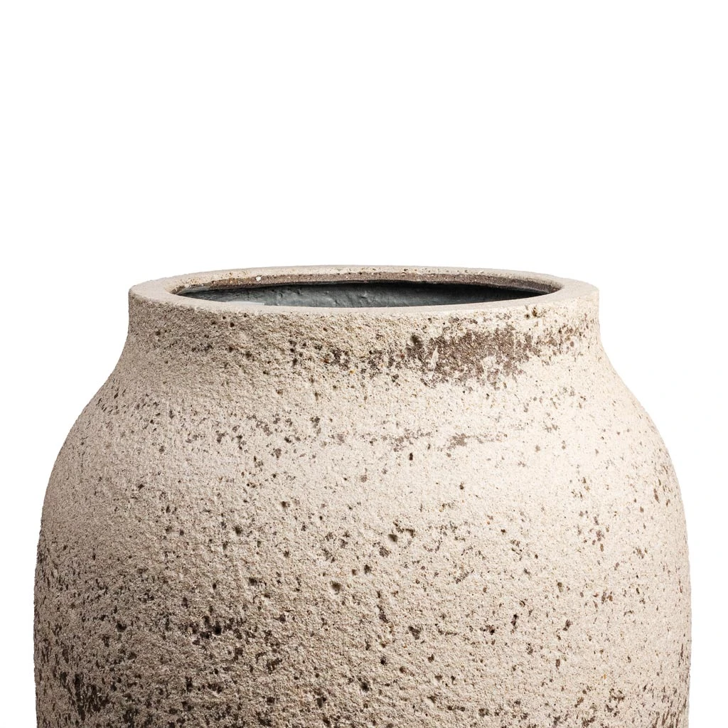 Hera Mediterranean Planter - Chalk White 5 Hera Mediterranean Planter - Chalk White - Image 3