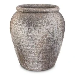 Honeypot Planter - Rustic Grey -Hortology Plants Shop Honeypot Planter Rustic Grey 19x21cm 2