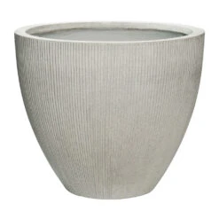 Jesslyn Ridged Plant Pot - Cement 12 Jesslyn Ridged Plant Pot - Cement -Hortology Plants Shop Jesslyn Plant Pot Ridged Cement 51x43cm