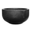Jumbo City Bowl Natural Planter - Black 1 Jumbo City Bowl Natural Planter - Black -Hortology Plants Shop Jumbo City Bowl Natural Planter Black 92x50cm