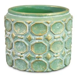 Jurre Plant Pot - Soft Jade -Hortology Plants Shop Jurre Pot Soft Jade 14x11cm