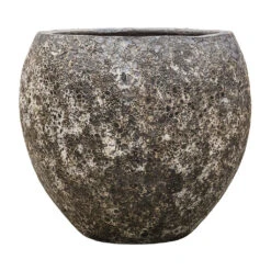 Lava Balloon Relic Planter - Black -Hortology Plants Shop Lava Balloon Relic Planter Black 60x55cm