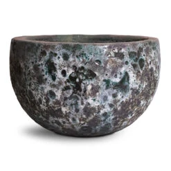 Lava Bowl Relic Planter - Jade 11 Lava Bowl Relic Planter - Jade -Hortology Plants Shop Lava Bowl Relic Planter Jade 40x24cm