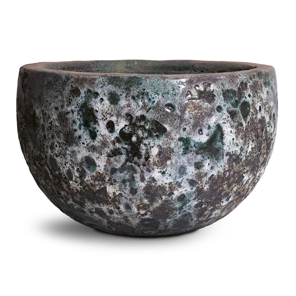 Lava Bowl Relic Planter - Jade 6 Lava Bowl Relic Planter - Jade - Image 4