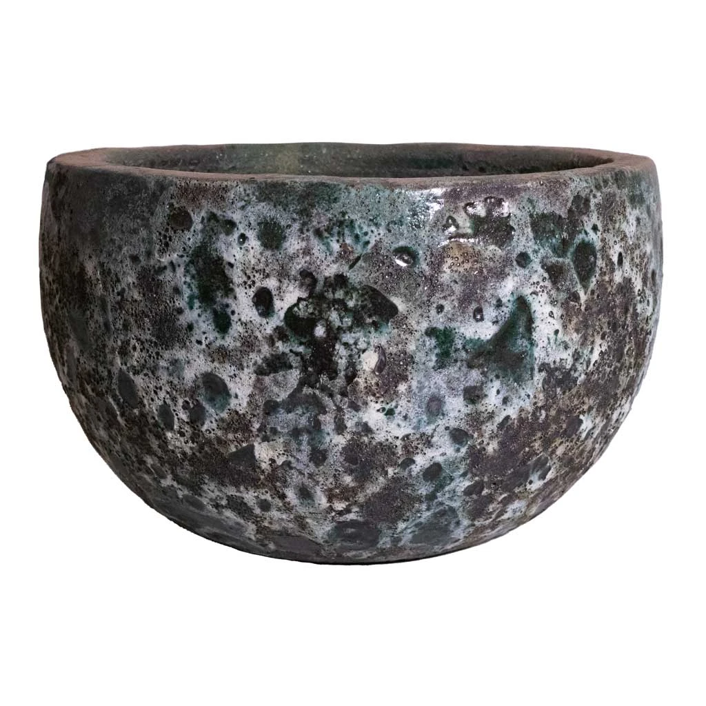 Lava Bowl Relic Planter - Jade 3 Lava Bowl Relic Planter - Jade