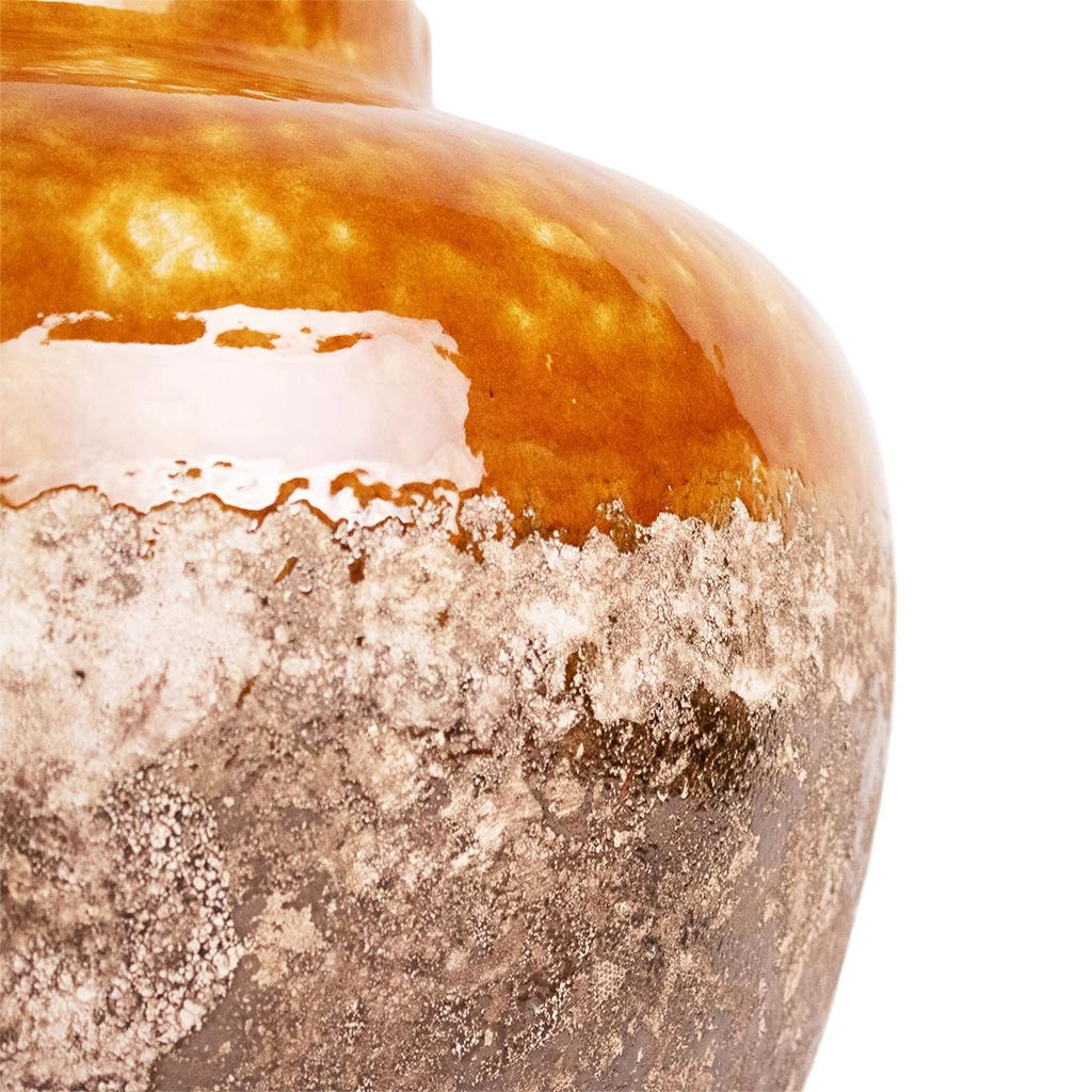 Lindy Jar Plant Pot - Ochre 5 Lindy Jar Plant Pot - Ochre - Image 3